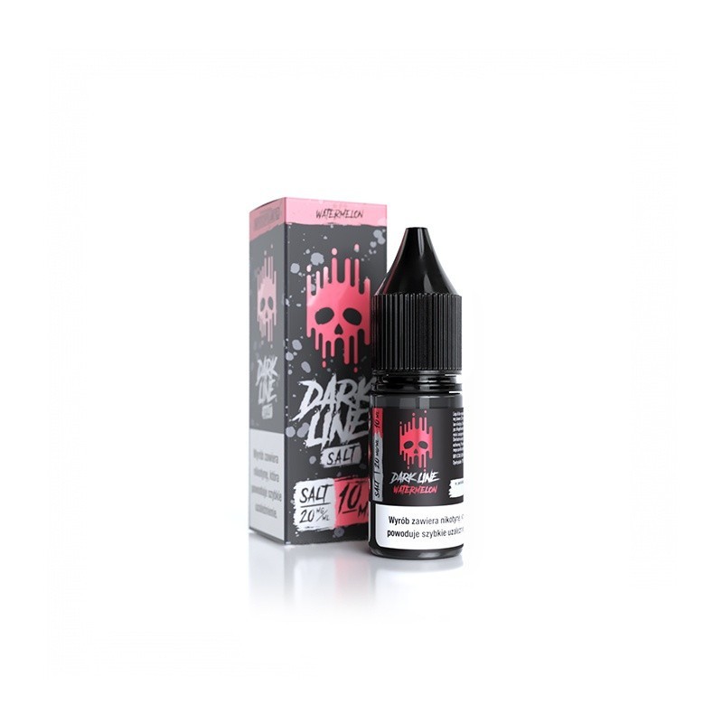 Liquid DARK LINE SALT 10ml - Watermelon 20mg  | Eliq Vapoteur