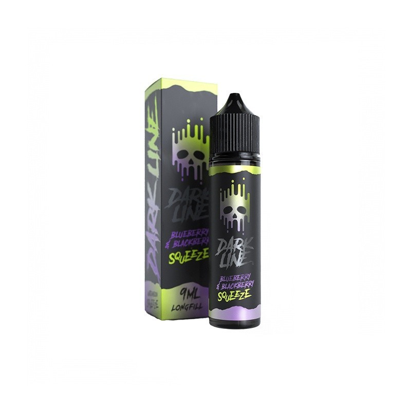 Longfill DARK LINE Squeeze 9/60ml - Myrtille Mûre | Eliq Vapoteur
