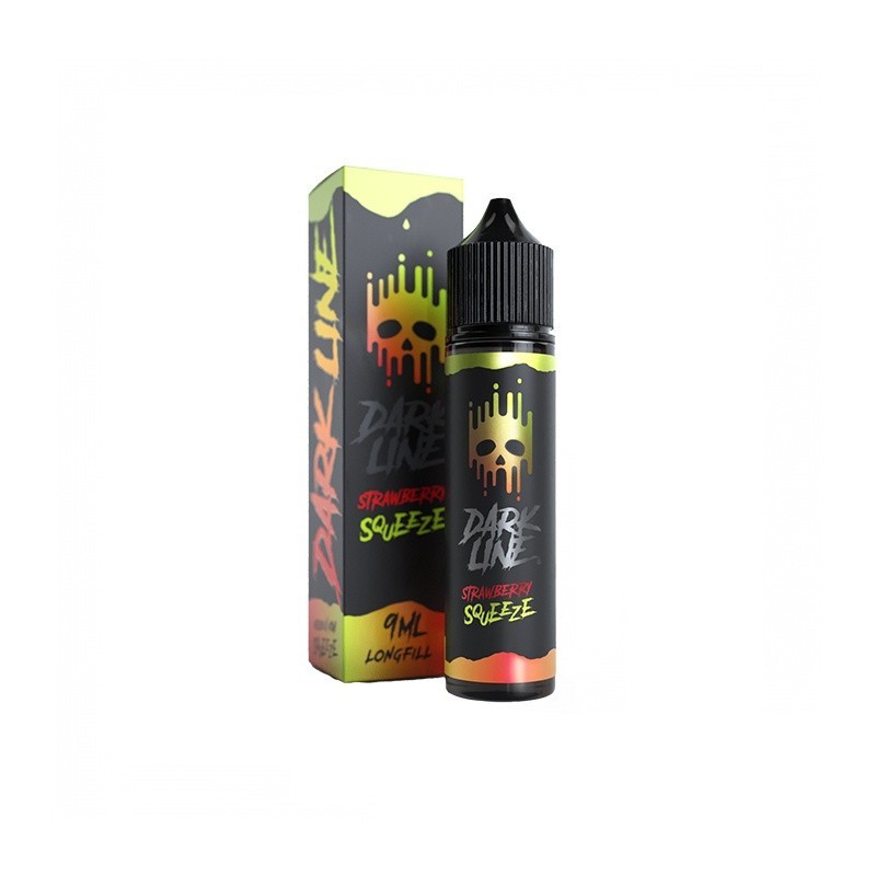 Longfill DARK LINE Squeeze 9/60ml - Fraise | Eliq Vapoteur