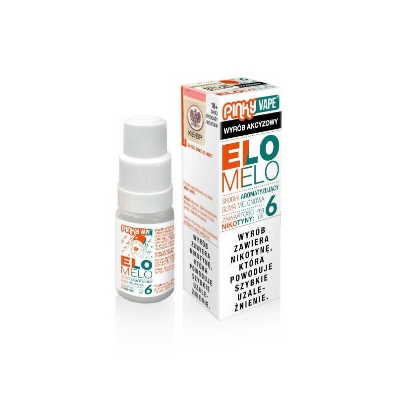 Liquid Pinky Vape - Elo Melo 18mg 10ml | Eliq Vapoteur