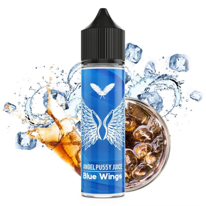 Longfill Angel Pussy Juice 13/60ml - Blue Wings | Eliq Vapoteur
