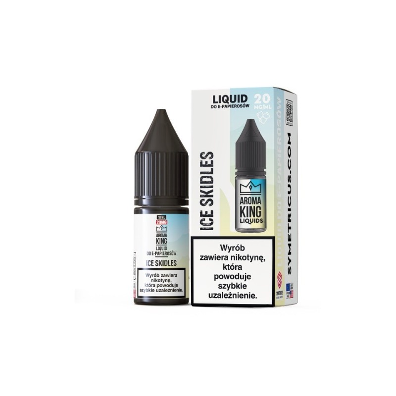 Liquid Aroma King Salt 10 ml - Ice Skidles 20 mg | Eliq Vapoteur