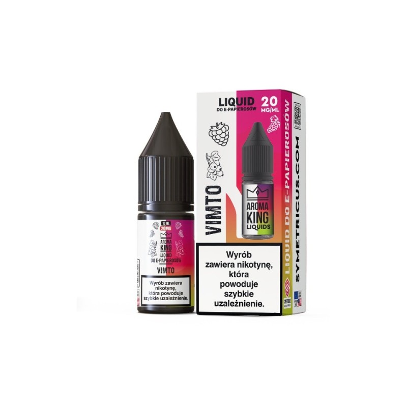 Liquid Aroma King Salt 10 ml - Vimto 20 mg | Eliq Vapoteur