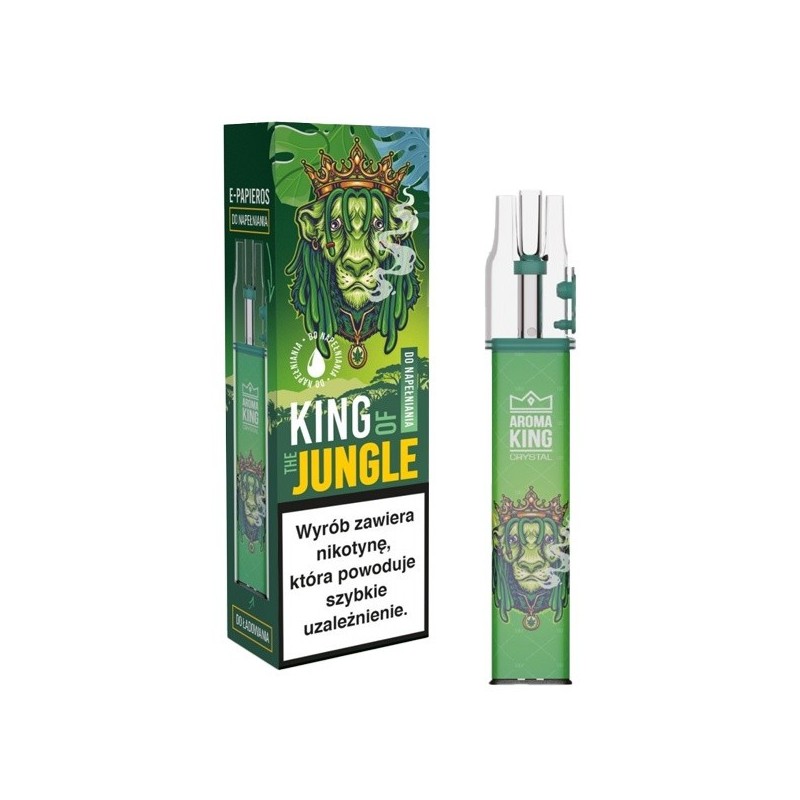 Aroma King - Le Roi de la Jungle - Vert - Réutilisable | Eliq Vapoteur