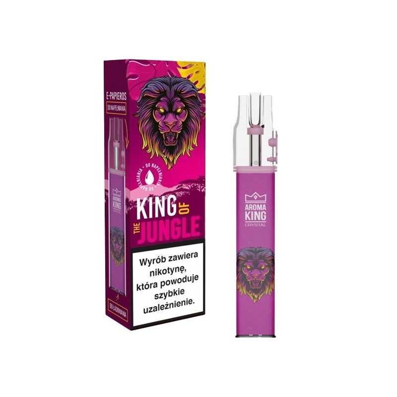 Aroma King - The King of Jungle - Pink - Wielorazówka | Eliq Vapoteur