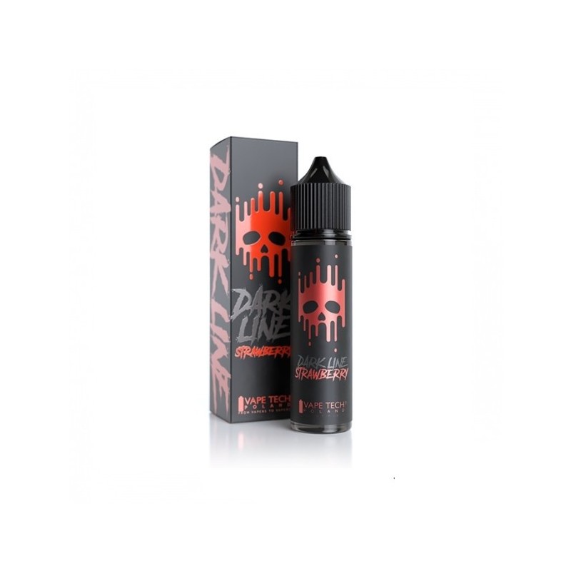 Longfill Dark Line 6/60ml - Fraise | Eliq Vapoteur