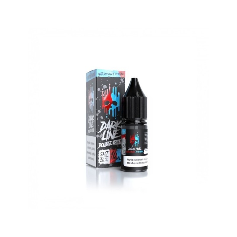 Liquid DARK LINE DOUBLE SALT 10ml - Watermelon Menthol 20mg  | Eliq Vapoteur