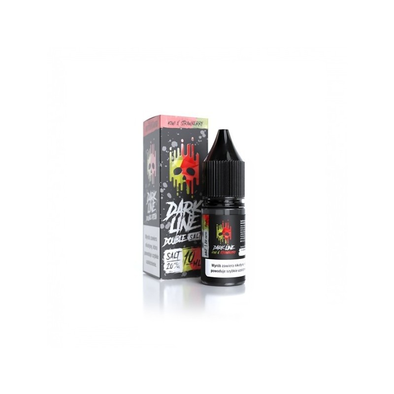 Liquide DARK LINE DOUBLE SALT 10ml - Kiwi Fraise 20mg | Eliq Vapoteur