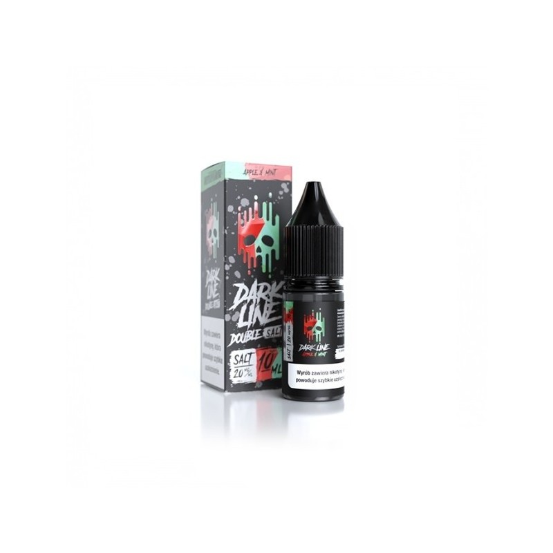 Liquide DARK LINE DOUBLE SALT 10ml - Menthe Pomme 20mg | Eliq Vapoteur