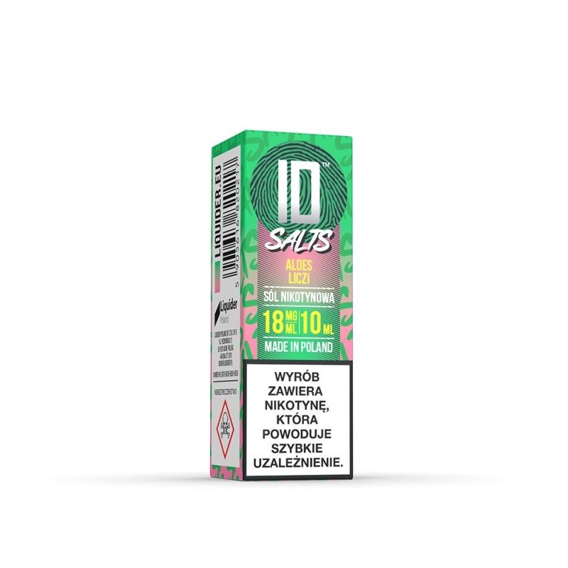 Liquid ID Sel - 10ml Aloès Litchi 18mg | Eliq Vapoteur