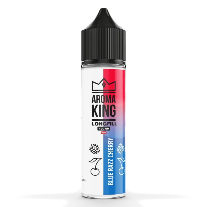 Longfill Aroma King 10/60ml - Blue Razz Cherry | Eliq Vapoteur