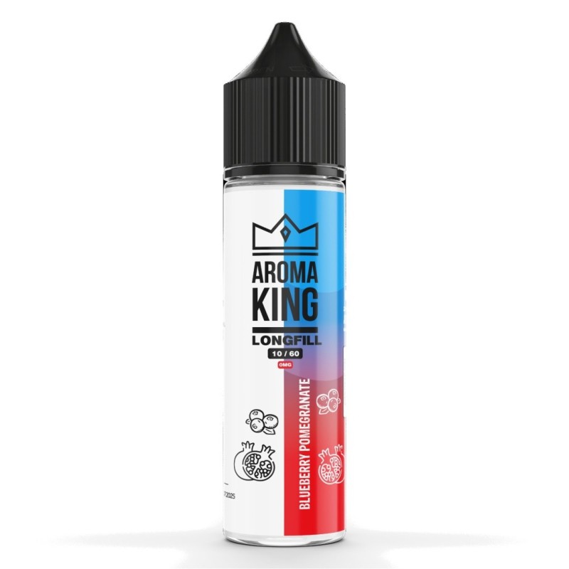 Longfill Aroma King 10/60ml - Myrtille Grenade | Eliq Vapoteur