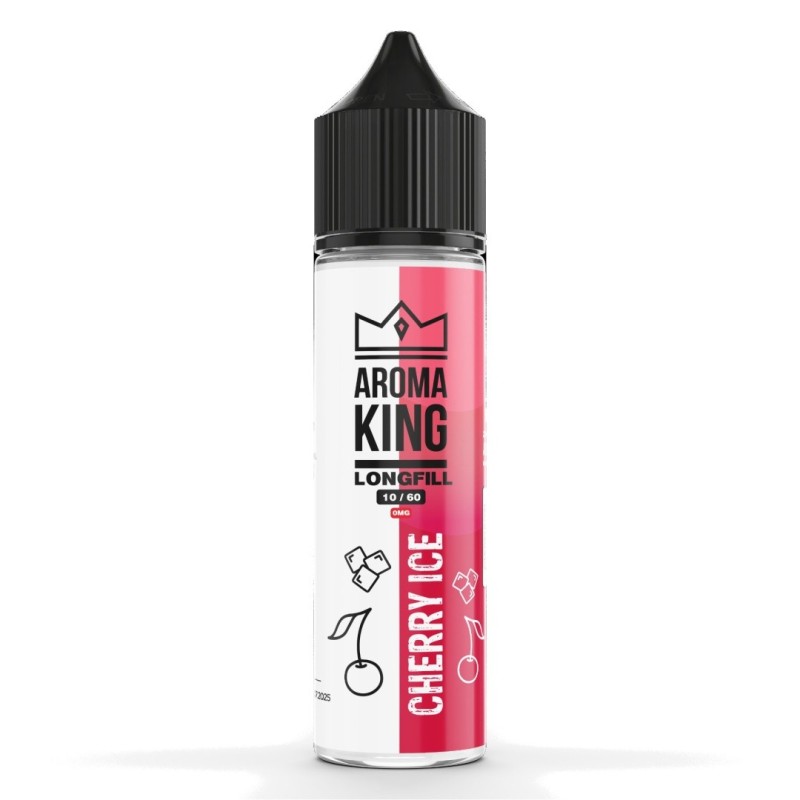 Longfill Aroma King 10/60ml - Cherry Ice | Eliq Vapoteur