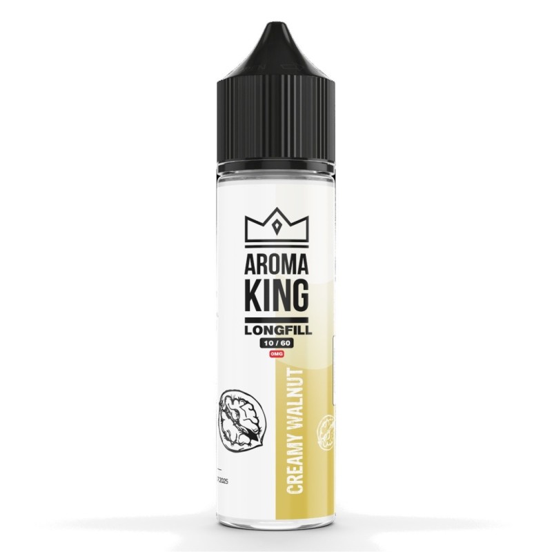 Longfill Aroma King 10/60ml - Noix Crémeuse | Eliq Vapoteur