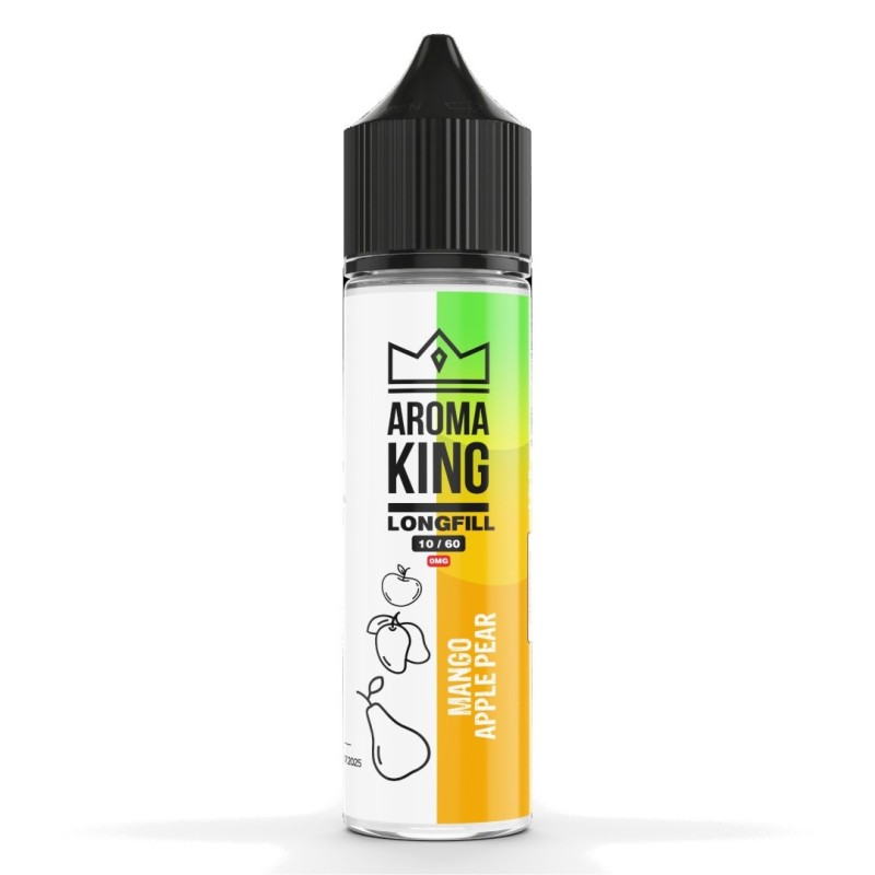 Longfill Aroma King 10/60ml - Mangue Pomme Poire | Eliq Vapoteur