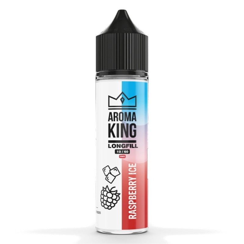 Longfill Aroma King 10/60ml - Framboise Glacée | Eliq Vapoteur
