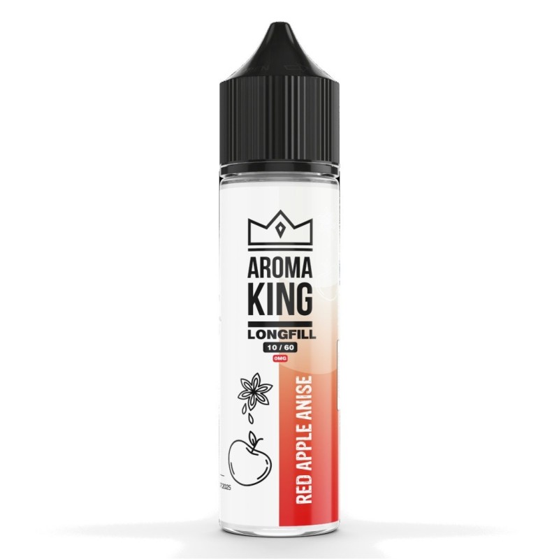 Longfill Aroma King 10/60ml - Red Apple Anise | Eliq Vapoteur