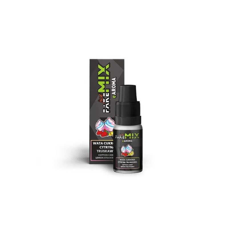 Aromat Just Fake MIX! - Wata Cukrowa Cytryna Truskawka | Eliq Vapoteur