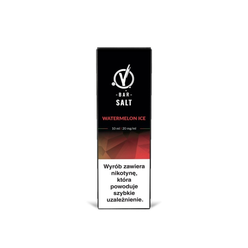 Liquid VBar Salt 10ml - Watermelon ice 10ml 20mg | Eliq Vapoteur