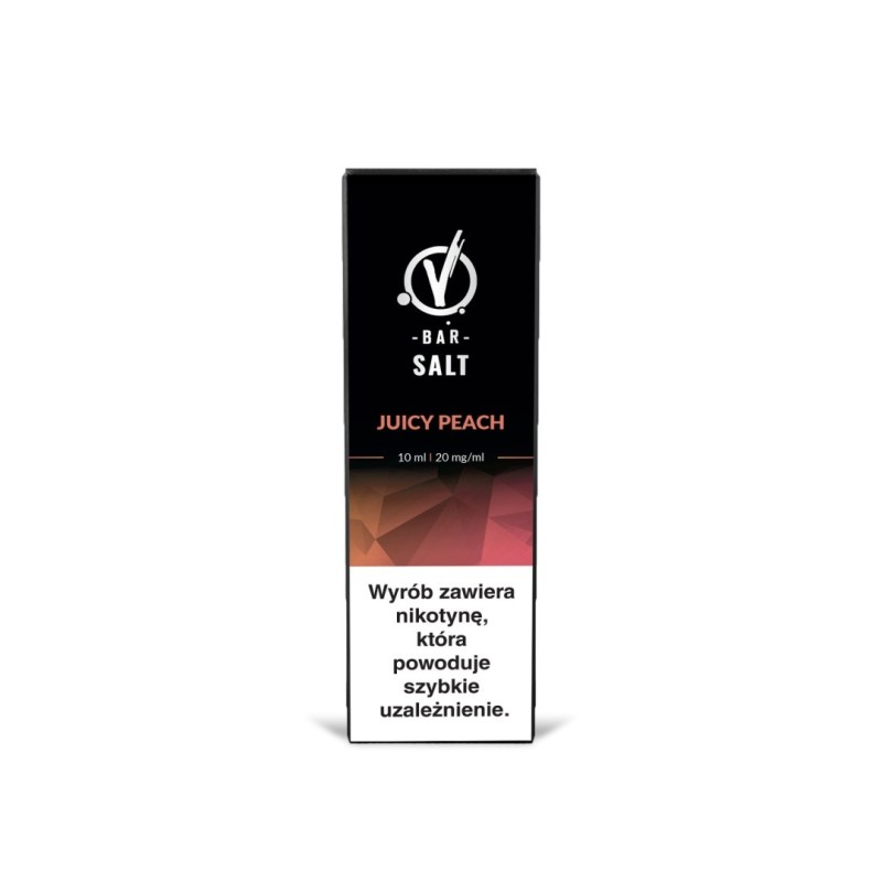 VBar Salt Juicy Peach 20mg | Eliq Vapoteur
