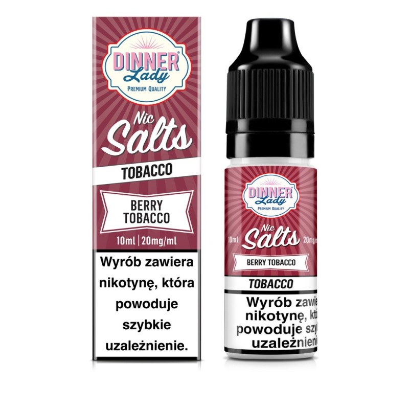 Liquid Dinner Lady Salt 20mg - Tabac aux baies | Eliq Vapoteur