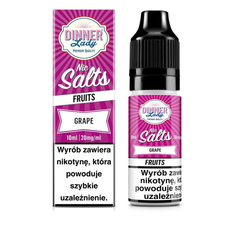 Liquid Dinner Lady Salt 20mg - Raisin | Eliq Vapoteur