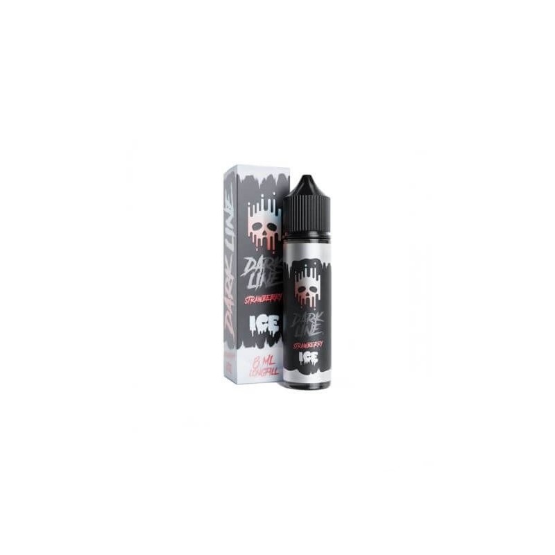 Longfill Dark Line ICE 8/60ml - Strawberry | Eliq Vapoteur