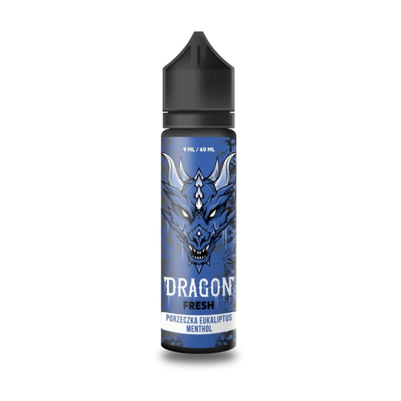 Longfill Dragon Fresh 9/60ml - Cassis eucalyptus menthol | Eliq Vapoteur