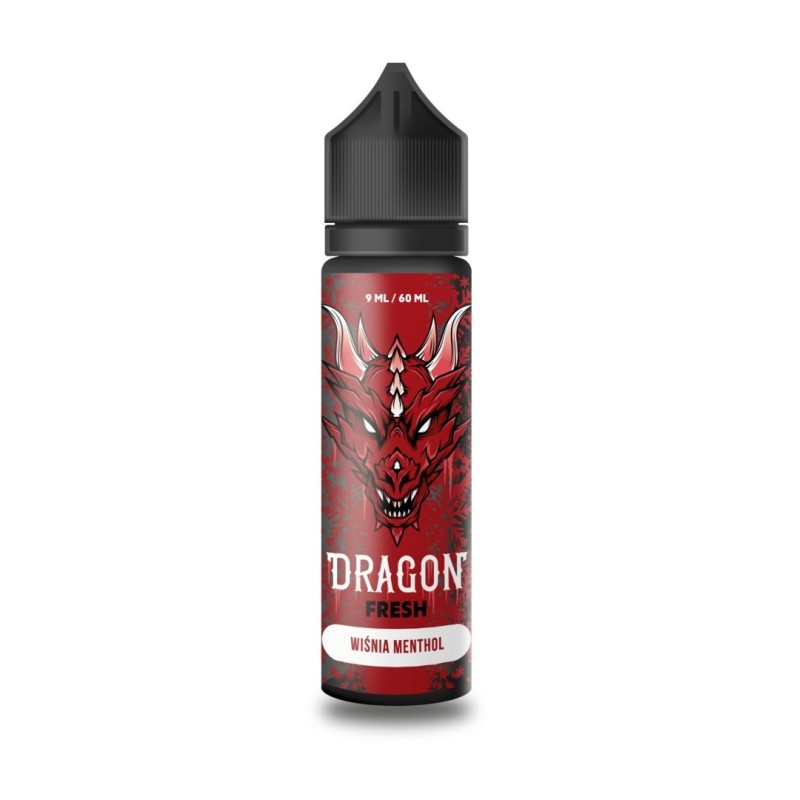 Longfill Dragon Fresh 9/60ml - Cherry menthol | Eliq Vapoteur
