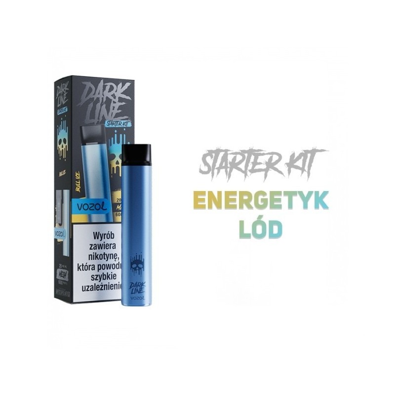 Dark Line KIT Bleu 2ML - Bull Ice 20MG | Eliq Vapoteur
