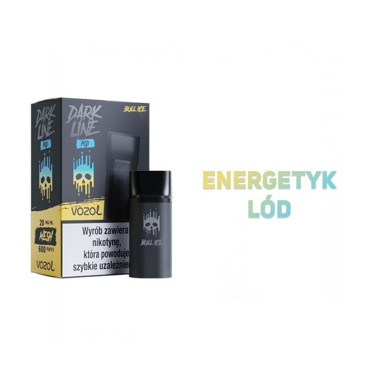 Dark Line Pod 2ML - Bull Ice 20MG | Eliq Vapoteur