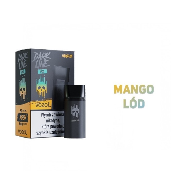 Dark Line Pod 2ML - Mangue Glacée 20MG | Eliq Vapoteur