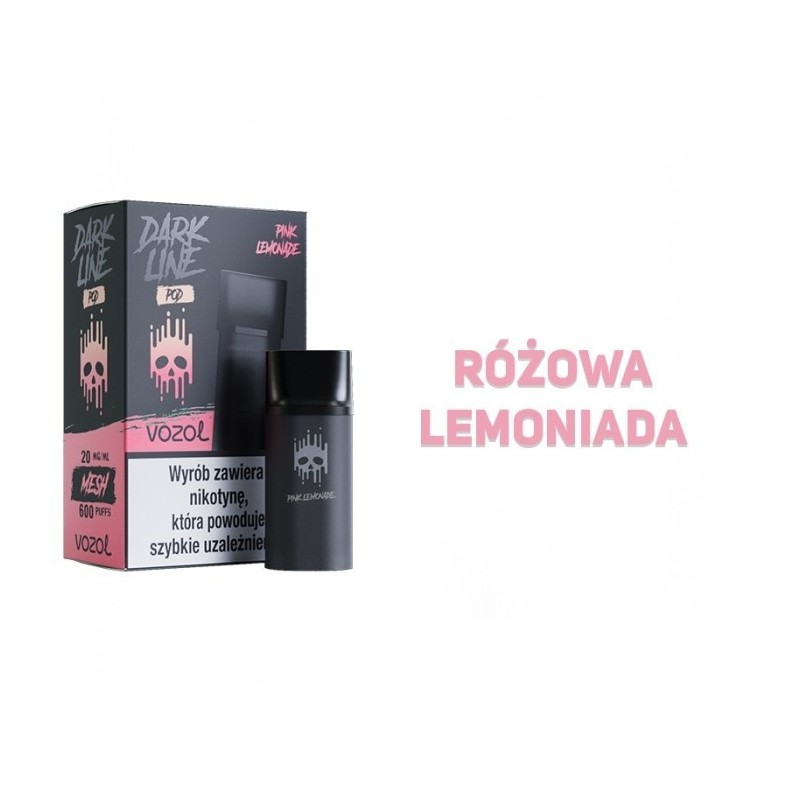 Dark Line Pod 2ML - Limonade Rose 20MG | Eliq Vapoteur