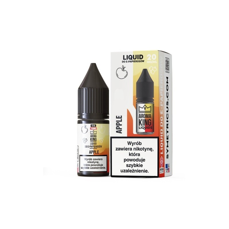 Liquid Aroma King Salt 10 ml - Apple 20 mg | Eliq Vapoteur