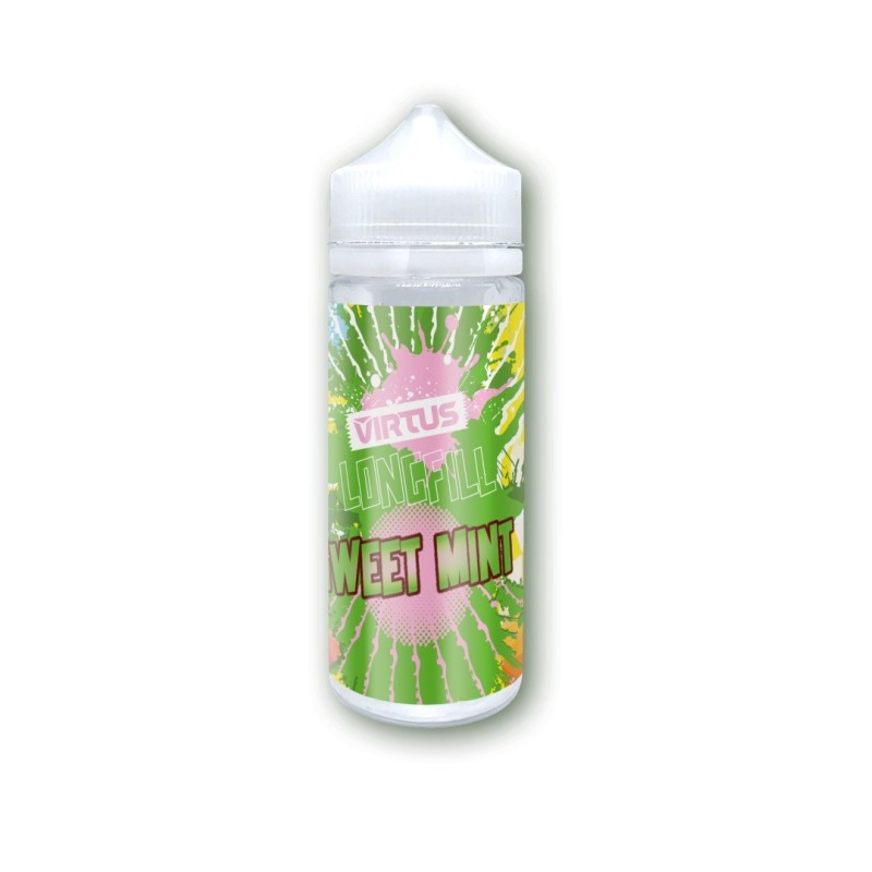 Longfill Virtus 6/120ml - Sweet Mint | Eliq Vapoteur
