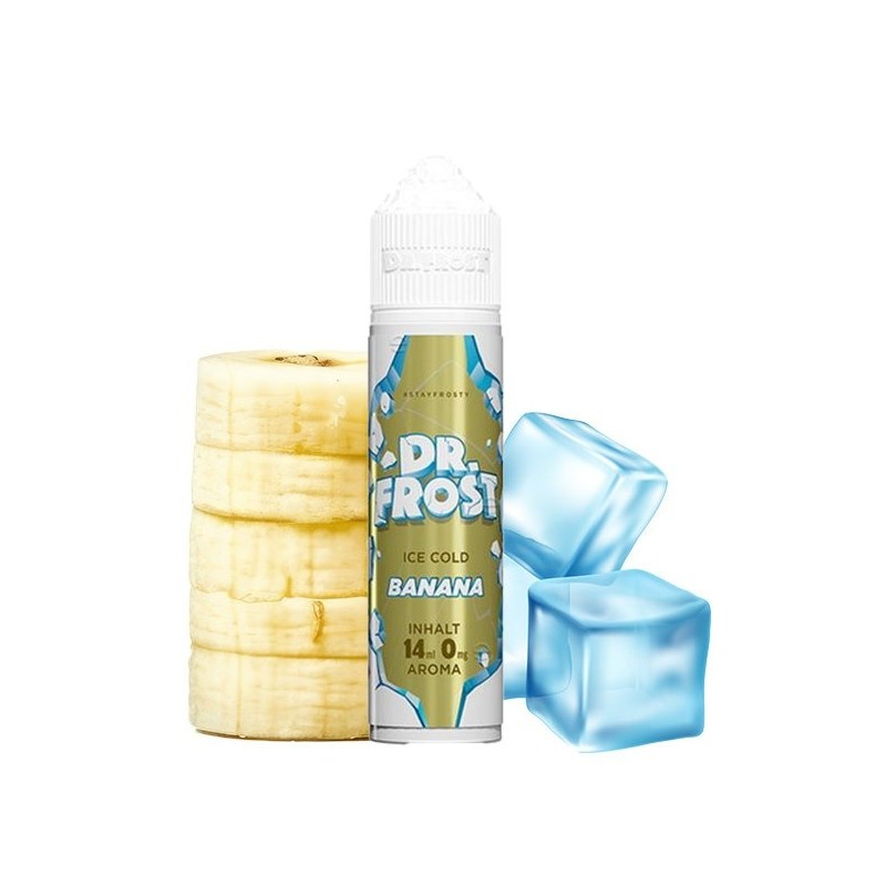Longfill Dr.Frost - Banana 14/60ml | Eliq Vapoteur