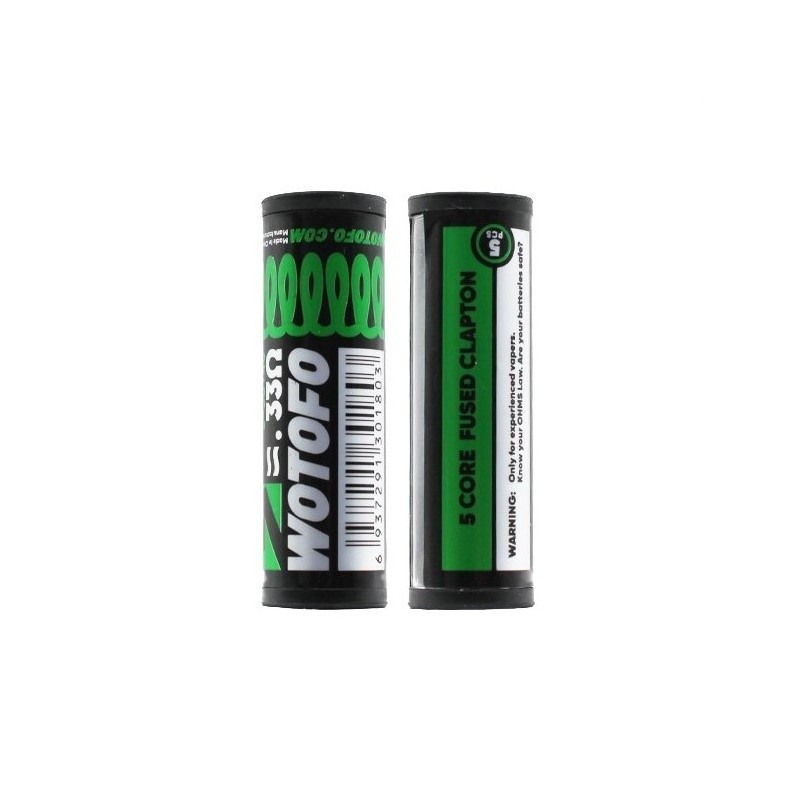 Wotofo Ni80 5 core Fused Clapton 5x30+40 0.33ohm (5szt) | Eliq Vapoteur