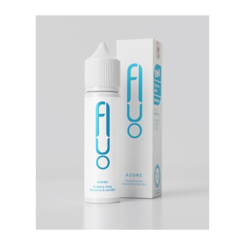 Longfill FLUO White 12/60 ml - Azure | Eliq Vapoteur