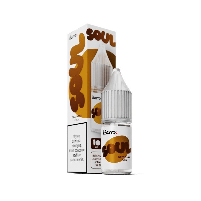 Liquid Klarro Soul 10ml 20mg salt - Sparkling Cola | Eliq Vapoteur
