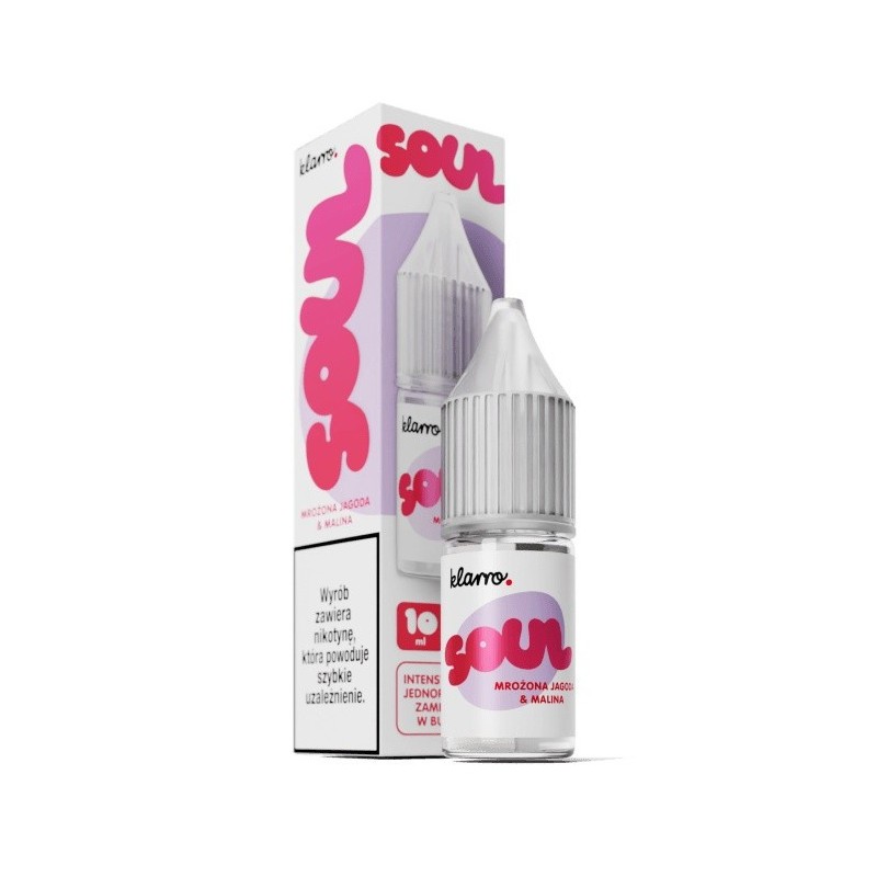 Liquid Klarro Soul 10ml 20mg Salt - Frozen Blueberry, Raspberry | Eliq Vapoteur