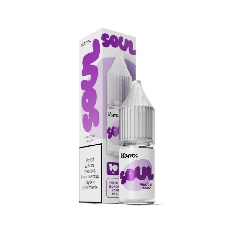 Liquid Klarro Soul 10ml 20mg sel - Baies Gelées | Eliq Vapoteur