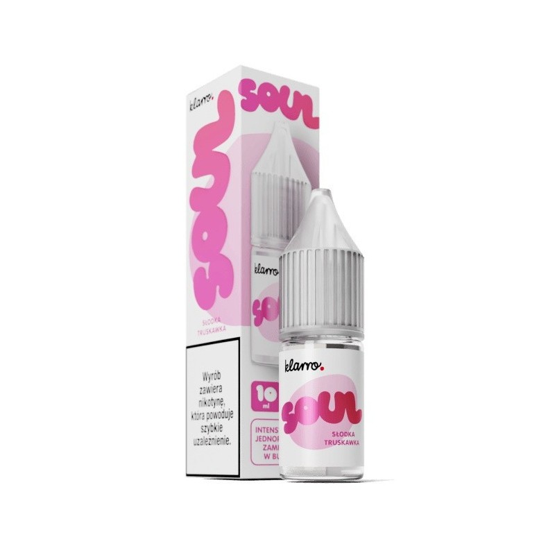 Liquide Klarro Soul 10ml 20mg Sel - Fraise sucrée | Eliq Vapoteur
