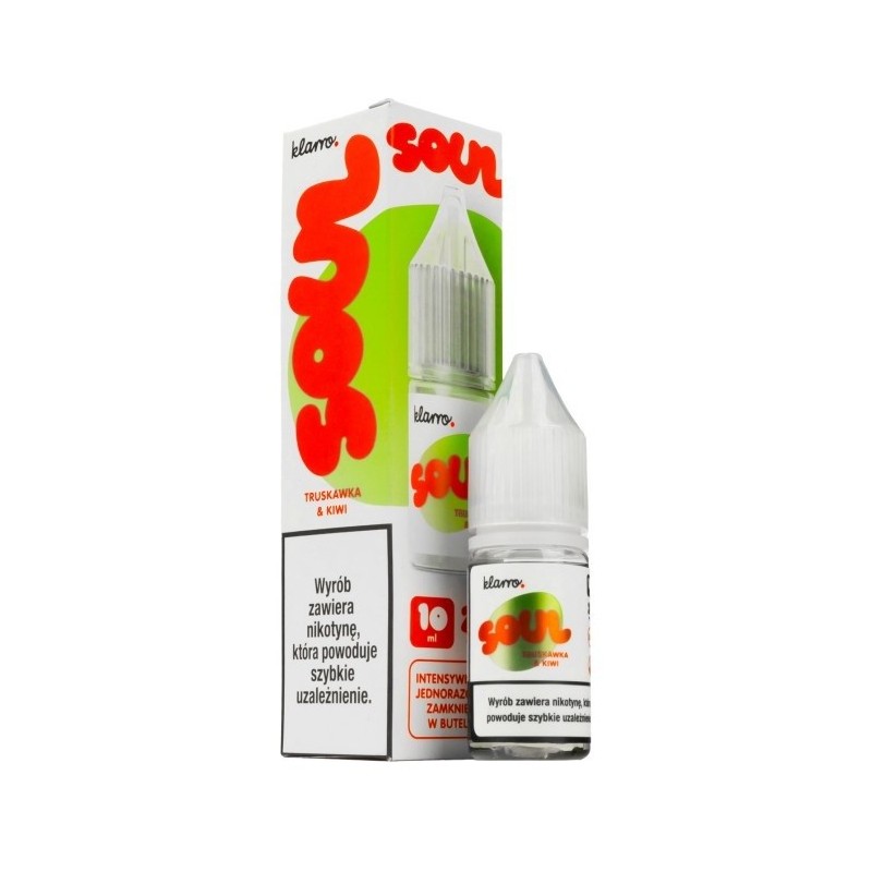 Liquid Klarro Soul 10ml 20mg Salt - Truskawka Kiwi | Eliq Vapoteur