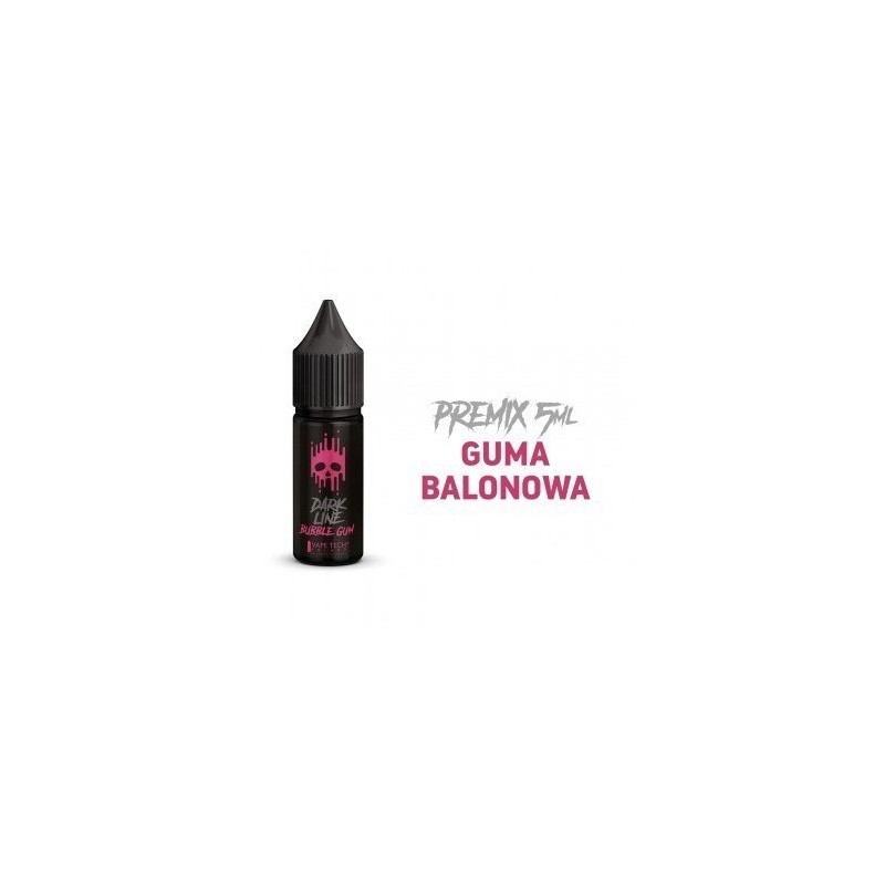 Premix Dark Line 5ml - Bonbon à la gomme | Eliq Vapoteur