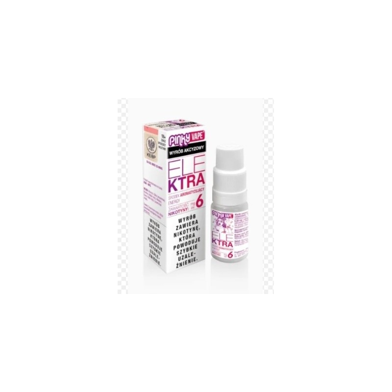 Liquid Pinky Vape - Elektra 6mg 10ml | Eliq Vapoteur