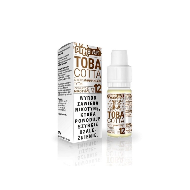 Pinky Vape - Tobacotta 12mg 10ml | EliqVapoteur