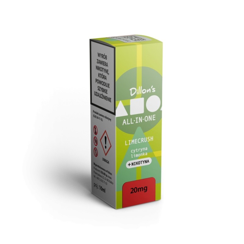 E-liquide Dillon's ARO 10ml - LIMECRUSH Citron Citron vert 20mg | EliqVapoteur