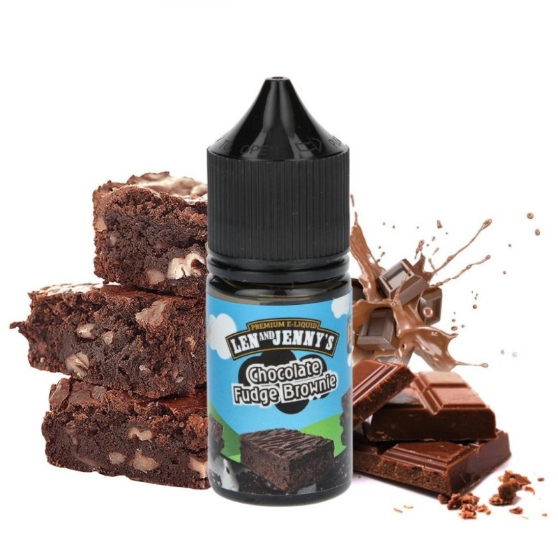 Concentré - Len & Jenny's 30ml - Chocolate Fudge Brownie | EliqVapoteur