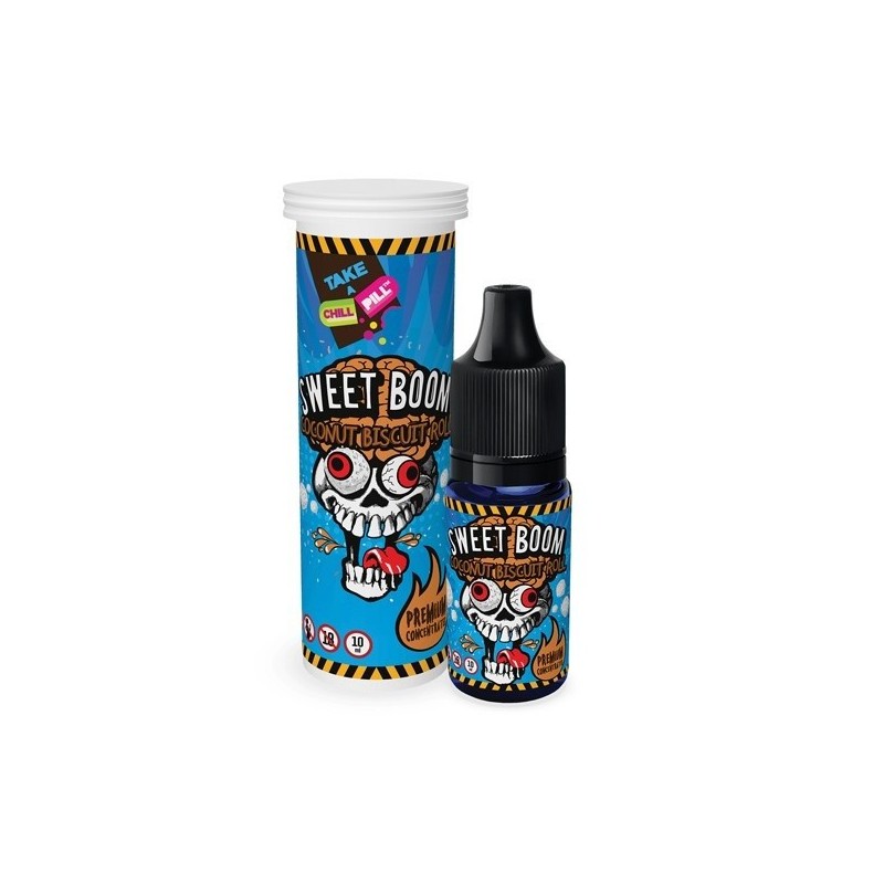 Koncentrat Chill Pill - Coconut Biscuit Roll - 10ml | Eliq Vapoteur