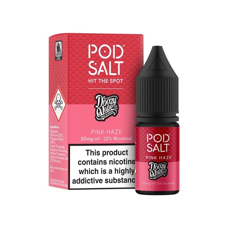 Liquid Pod Salt Fusion - Pink Haze - 10ml - 20mg | Eliq Vapoteur